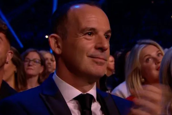 Martin Lewis in the NTAs audience