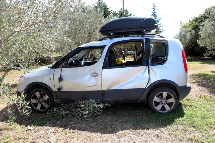 Το όχημα που παρέσυρε το ανδρόγυνο με το 2 ετών παιδί τους στη Θέρμη Θεσσαλονίκης - 11 Σεπτεμβρίου 2024