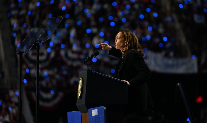 Harris kicks off her New Way Forward Tour with her first rally after the debate on Thursday in Charlotte, North Carolina.