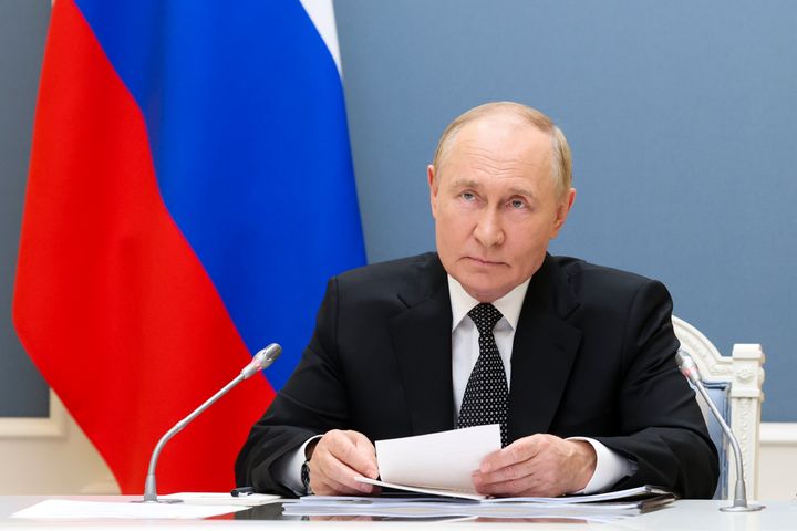 Vladimir Putin said he will make "appropriate decisions" if Ukraine is allowed to use UK missiles to attack Russia.