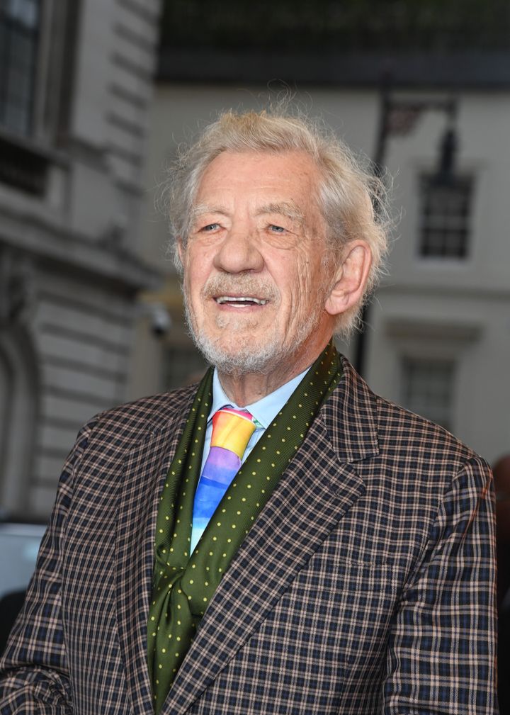 Sir Ian McKellen at the premiere of his new film The Critic in September