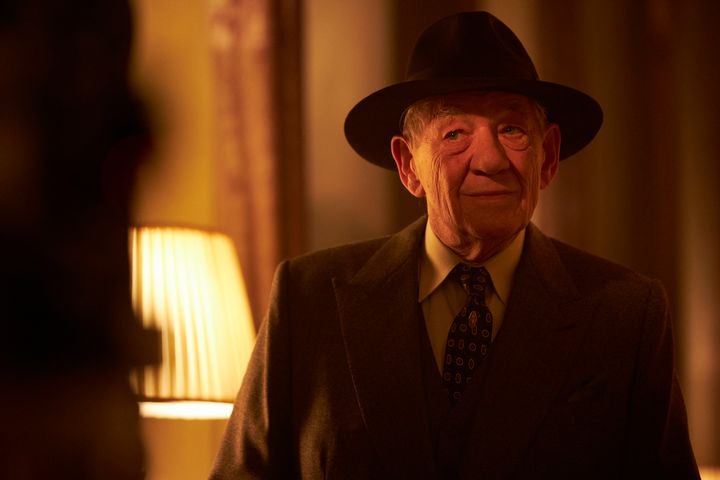 Ian McKellen as Jimmy Irskine in his new film The Critic