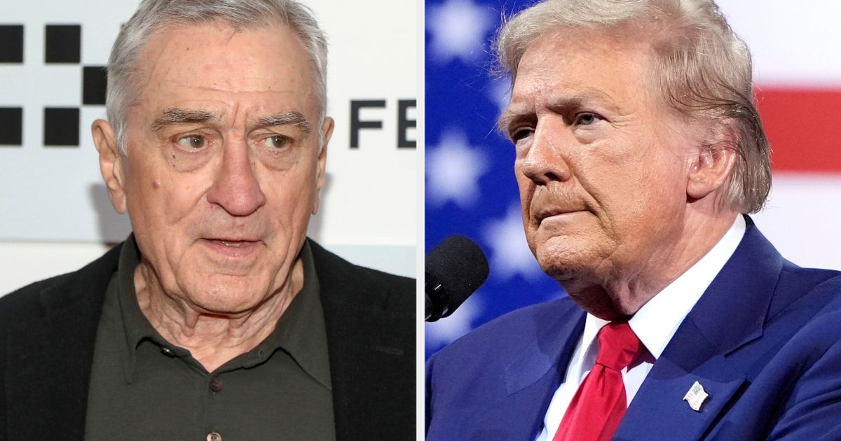 Robert De Niro no se anda con rodeos al criticar al “payaso” Donald Trump