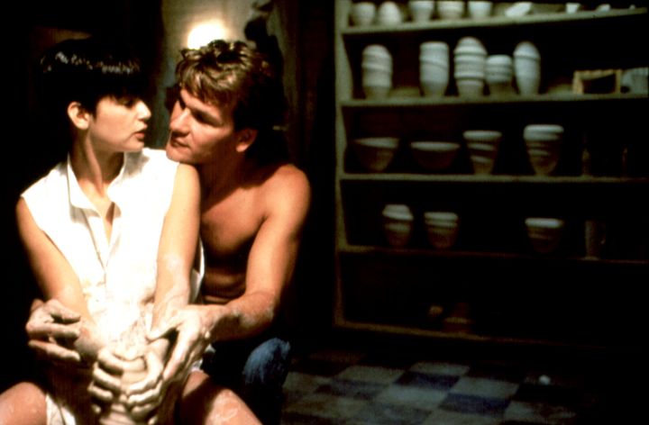 Demi Moore y Patrick Swayze en Ghost