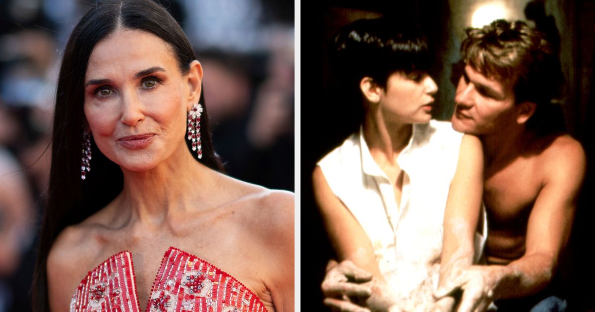 Demi Moore no parece muy emocionada por los planes de Channing Tatum para una nueva versión de Ghost