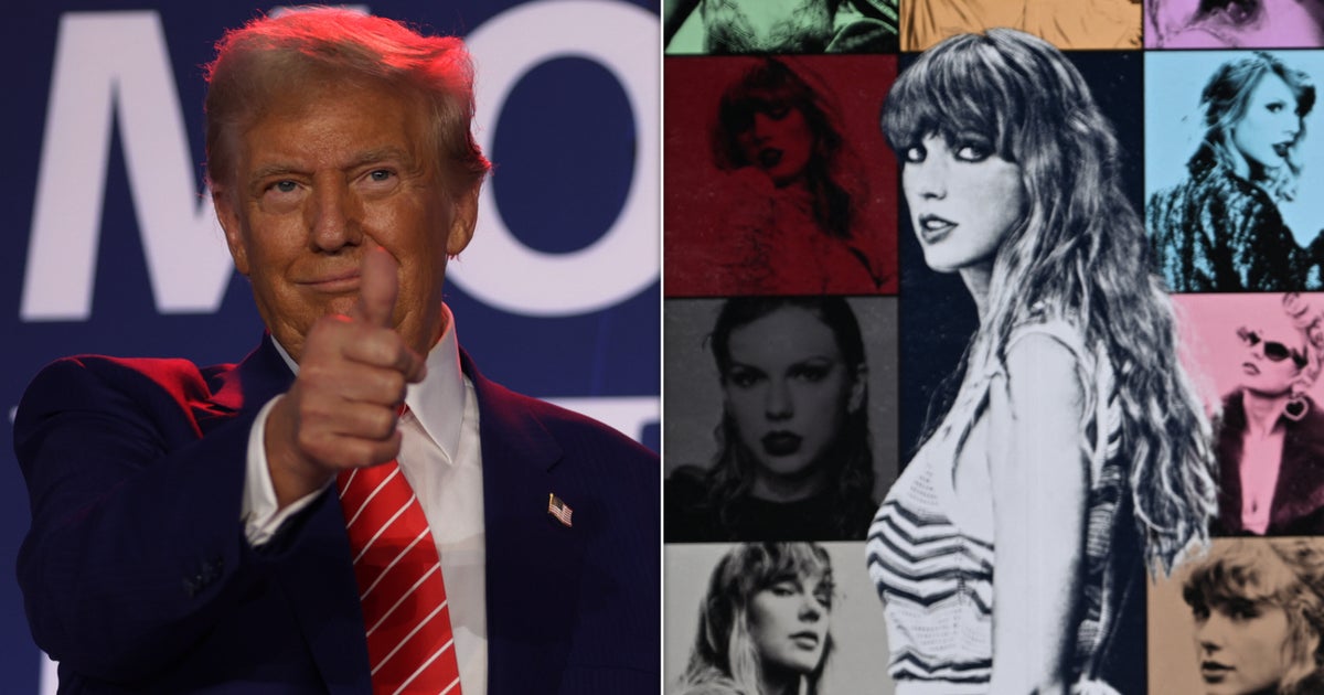 NextImg:Trump Just Released Taylor Swift-Inspired Merch — And He Seems To Be In His Copyright Law Era