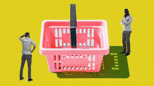 "I have watched guys at checkout just refund a dozen items they couldn’t find instead of talking to a customer about possible replacements," one male Instacart shopper said of his peers. 