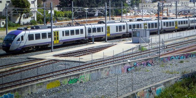 Αμαξοστοιχία της Hellenic Train (φωτογραφία αρχείου)