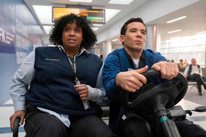 Still in pain from her accident, Mel (Natasha Rothwell) and Rory (Conrad Ricamora) go on a hunt for prescription drugs in the underbelly of John F. Kennedy airport.