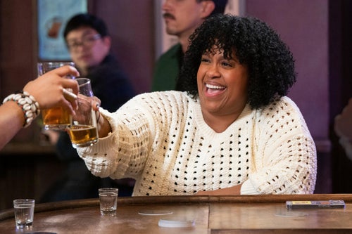 A professional development classroom exercise reveals to Mel (Natasha Rothwell) why and who has been holding her back. 