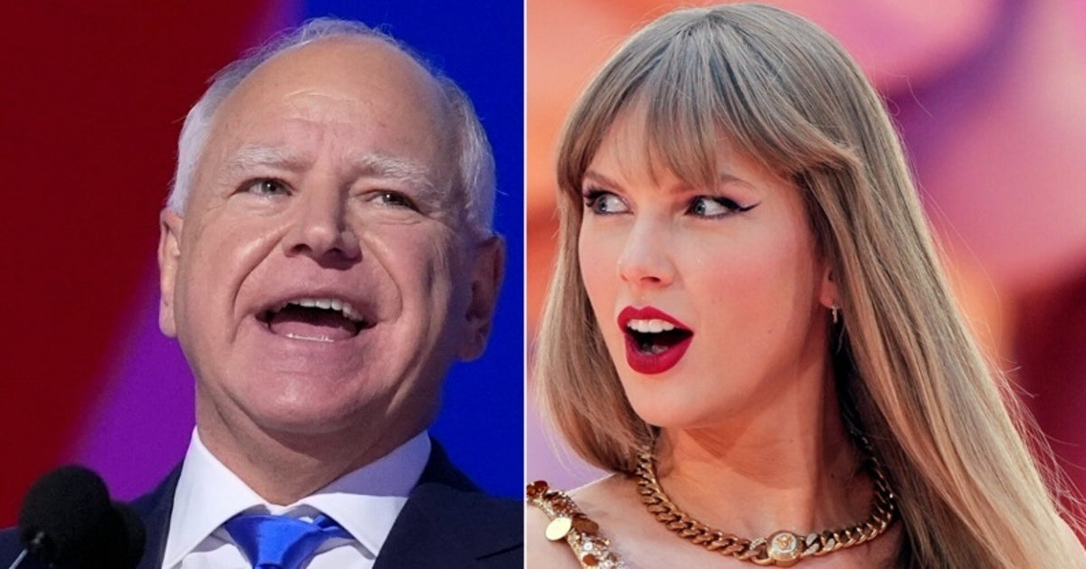 NextImg:Tim Walz Shows 'Fellow Cat Owner' Taylor Swift Love With 'Smallest' Dig At Trump