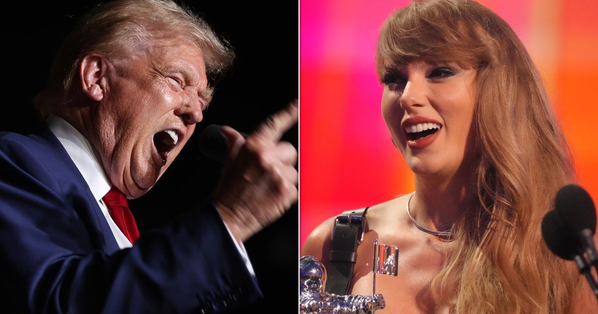 Trump tweets about Taylor Swift