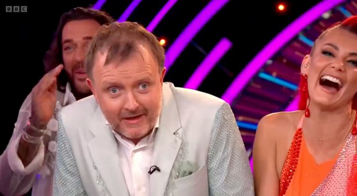 Chris McCausland as seen during the 2024 Strictly launch show