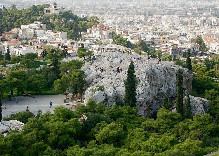 Άποψη του Αρείου Πάγου.