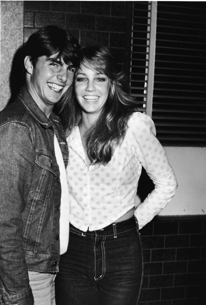 A photo shows Cruise and Locklear together at Club Lingerie “circa 1982,” but it’s unclear whether that was their date.