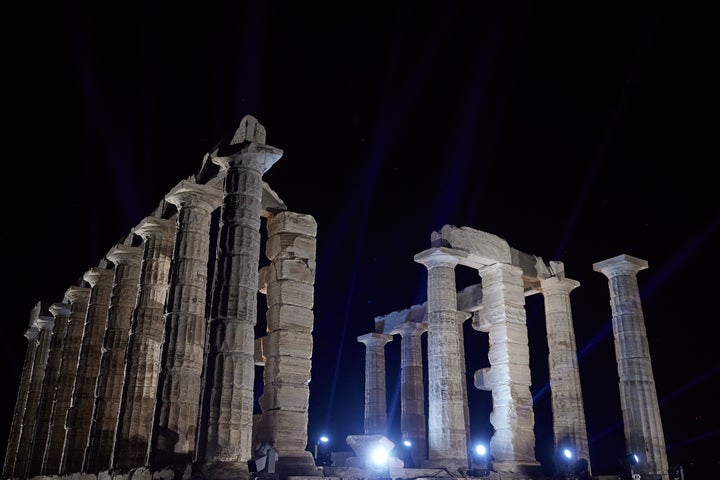 ΕΓΚΑΙΝΙΑ ΤΟΥ ΕΡΓΟΥ ΤΟΥ ΝΕΟΥ ΦΩΤΙΣΜΟΥ ΤΟΥ ΙΕΡΟΥ ΤΟΥ ΠΟΣΕΙΔΩΝΑ ΣΤΟ ΣΟΥΝΙΟ