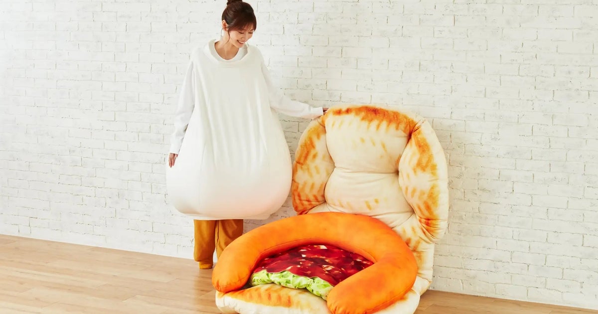 モスバーガーの超特大クッションに「ビジュすごい」の声続出 モスバーガーの超特大クッションに「ビジュすごい」の声続出