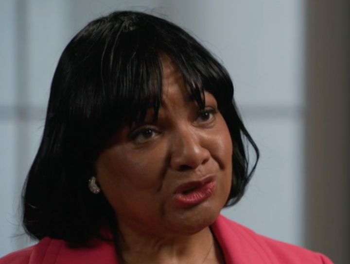 Diane Abbott on Newsnight.