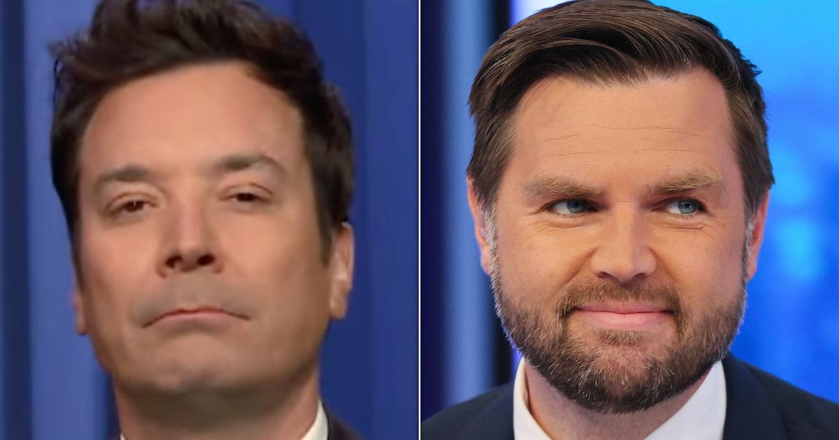 Jimmy Fallon Highlights The Moment JD Vance Broke The 'First Rule Of Fake News'