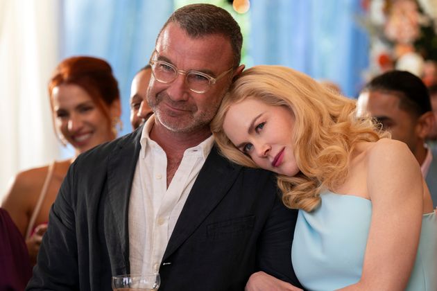 Liev Schreiber as Tag Winbury and Nicole Kidman as Greer Winbury in The Perfect Couple