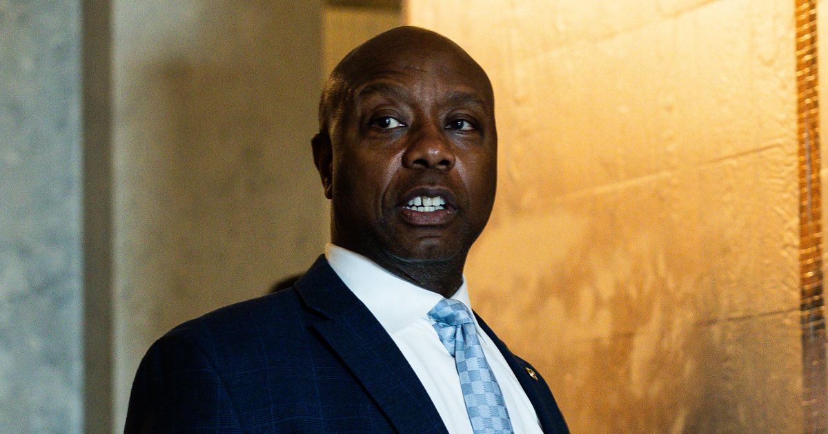 Tim Scott Goes Full Conspiracy Theory After Trump Blames Dem Rhetoric For Danger