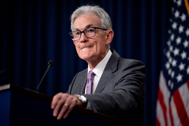 Federal Reserve Chairman Jerome Powell answers a question from a reporter during a news conference following a meeting of the Federal Open Market Committee at the William McChesney Martin Jr. Federal Reserve Board Building on July 31, 2024 in Washington, DC. 