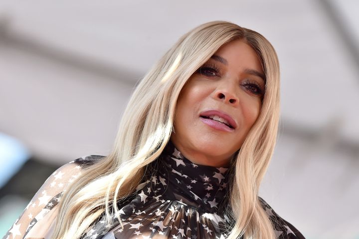 Wendy Williams, host of "The Wendy Williams Show," a popular daytime talk show, is honored with a star on the Hollywood Walk of Fame on Oct. 17, 2019. Williams' legal guardian is suing the makers and distributors of a film about Williams that documents her mental decline, alleging they "viciously and shamelessly exploited" the TV personality.