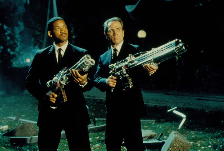 Will Smith and Tommy Lee Jones in Men In Black