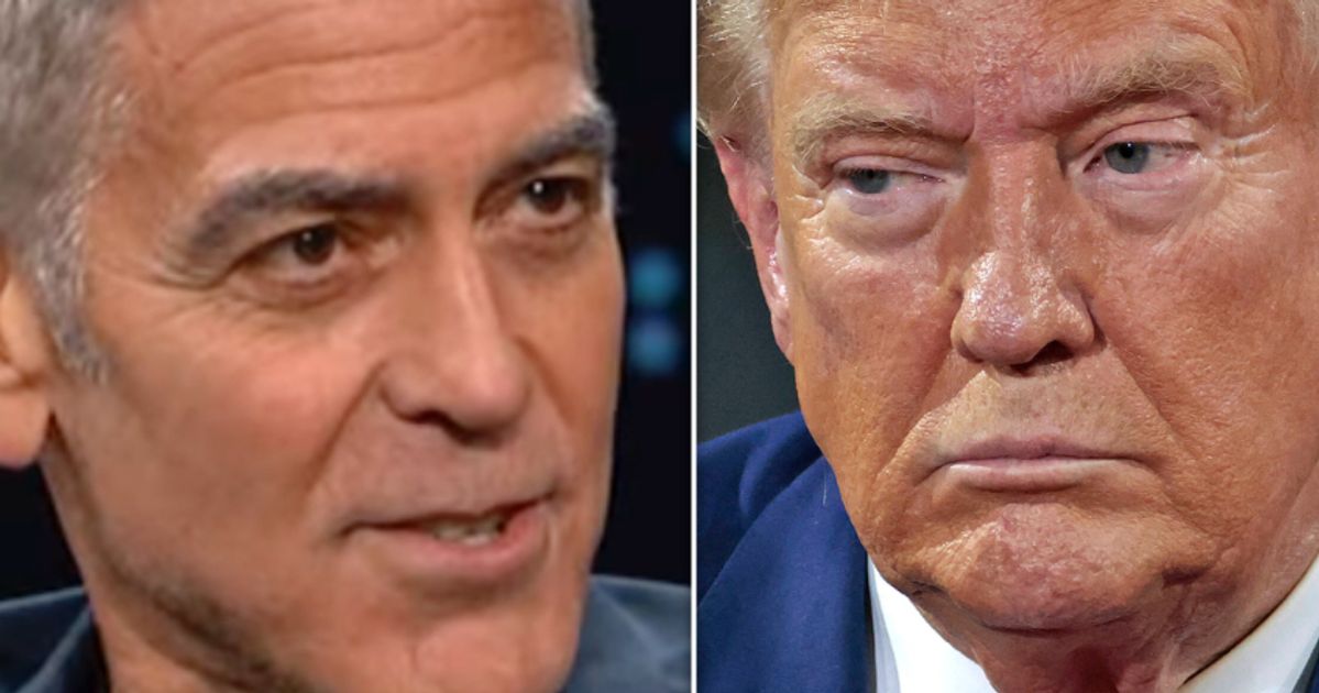 Clooney Counters Trump on Politics, Praises Biden