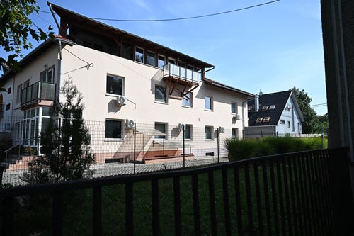 The head office of the BAC Consulting KFT company is pictured on September 18, 2024 in Budapest, Hungary. Taiwanese company Gold Apollo said that the pagers used by Hezbollah members that simultaneously exploded and killed at least nine people were made by a Hungarian partner BAC Consulting KFT. Hundreds of paging devices used by members of Iran-backed militant group Hezbollah exploded across Lebanon in an attack that killed at least nine people, including a child, and wounded 2,800 more on September 17, 2024. The blasts dealt a heavy blow to the militant group, which blamed its arch-foe Israel for the attack. (Photo by Attila KISBENEDEK / AFP) (Photo by ATTILA KISBENEDEK/AFP via Getty Images)