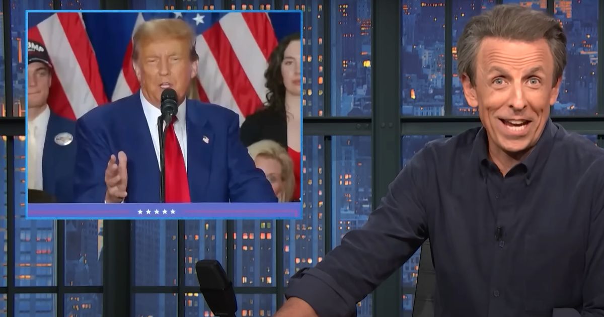 Seth Meyers Roasts Donald Trump’s ‘Professors’ Claim With Grade-A Punchline