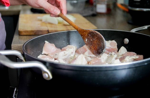 Cooking chicken