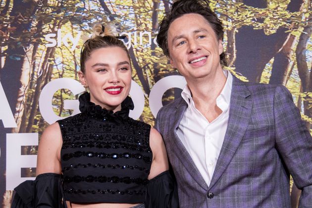 Florence Pugh and Zach Braff