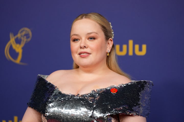 Nicola Coughlan at the Emmys on Sunday night