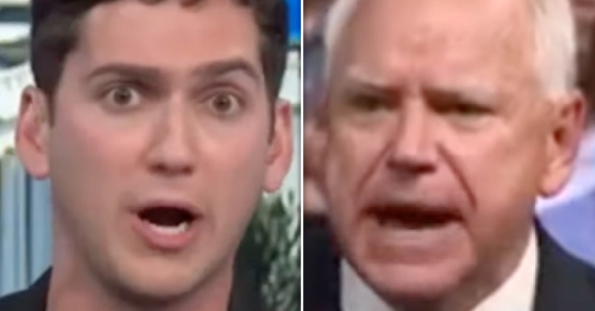 Comic Totally Nails His Tim Walz Impression With ‘Ted Lasso Coach’ Energy