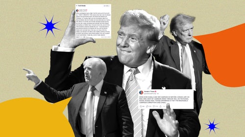 Linguists agree: No one speaks quite like former President Donald Trump. 