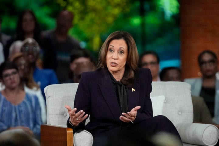 Democratic presidential nominee Vice President Kamala Harris