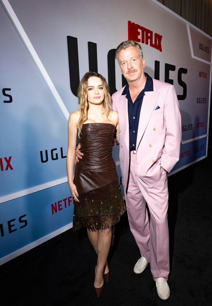 Joey King and McG at the premiere of Uglies