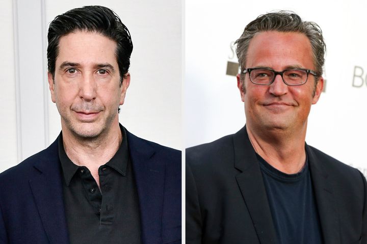 David Schwimmer and Matthew Perry