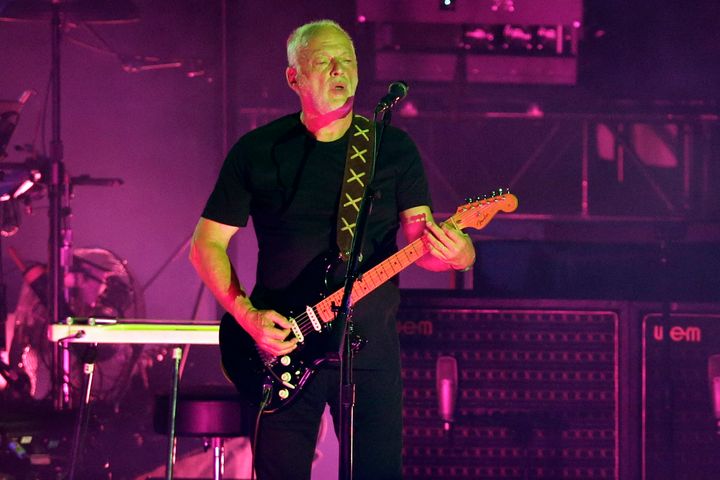 David Gilmour performing in 2016