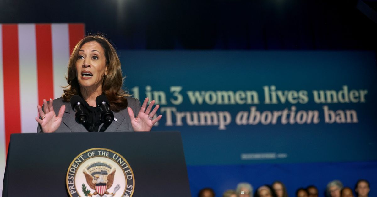 Kamala Harris Gives First Speech Focused On Abortion Rights As Dem Nominee