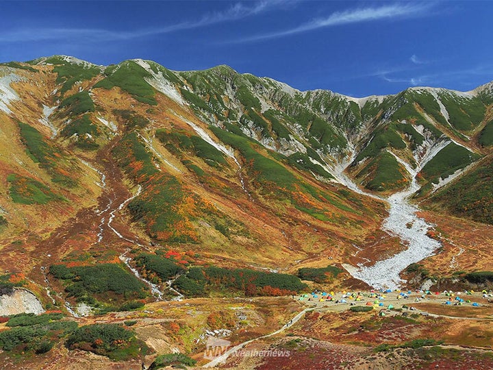 立山・雷鳥沢の紅葉