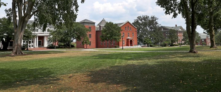 The campus of Tufts University in Medford, Massachusetts in 2020.