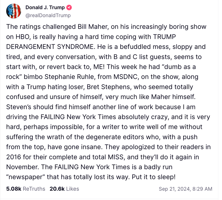 トランプ氏、MSNBCの司会者が彼に反対票を投じる理由を述べた後、彼女を「ふしだらな女」と呼ぶ