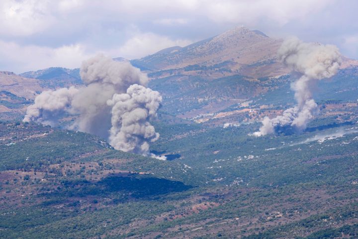 Ισραηλινά πλήγματα στο όρος Αλ Ριχάν στον νότιο Λίβανο