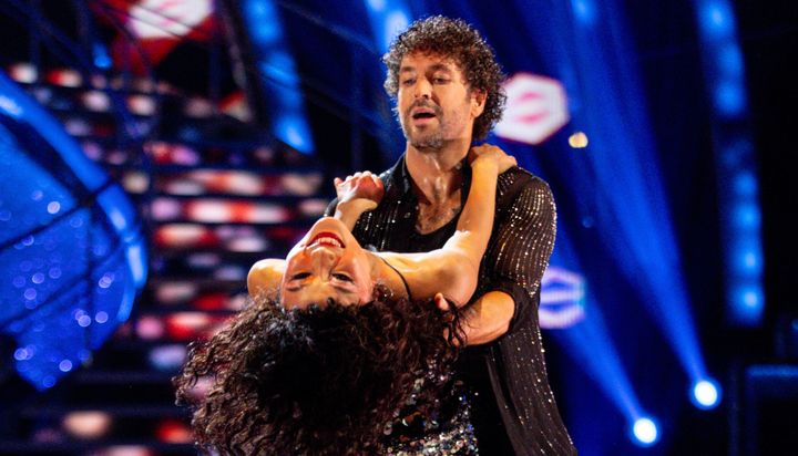 Shayne Ward and Nancy Xu on the Strictly dance floor