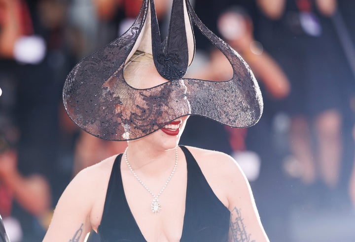 Lady Gaga at the premiere of Joker: Folie À Deux in Venice last month