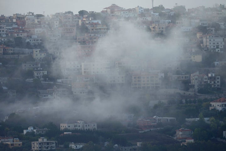 Καπνοί από ισραηλινό πλήγμα στον Λίβανο