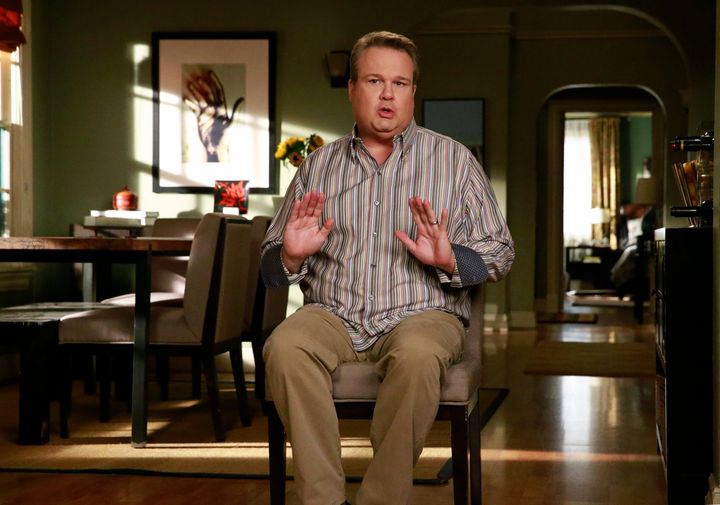 Eric Stonestreet in character as Cam in Modern Family