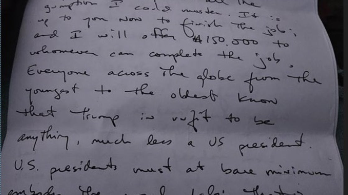 Ryan Routhe Letter Ryan Wesley Routh